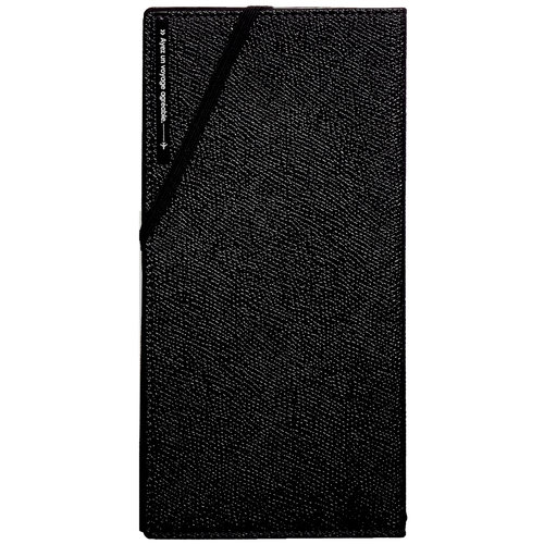 パスポートケース スキミングブロック ブラック×2