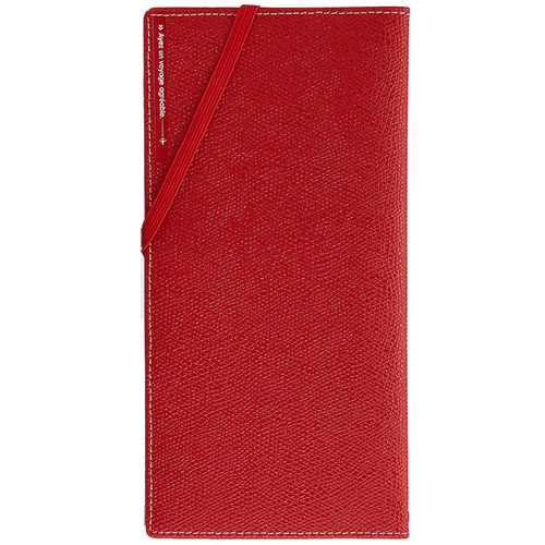 パスポートケース スキミングブロック レッド×2