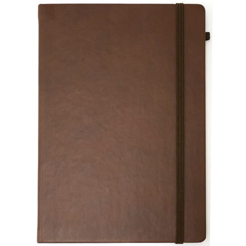 グランデックス モノローグルールドノート A5 茶