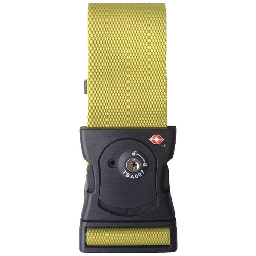 スーツケースベルト TSA 5cm オリーブ×2