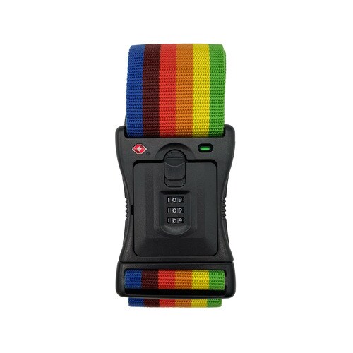 スーツケースベルト TSAタイト60 レインボー