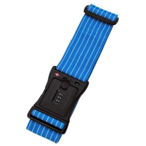 スーツケースベルト TSAタイト60 ブルー