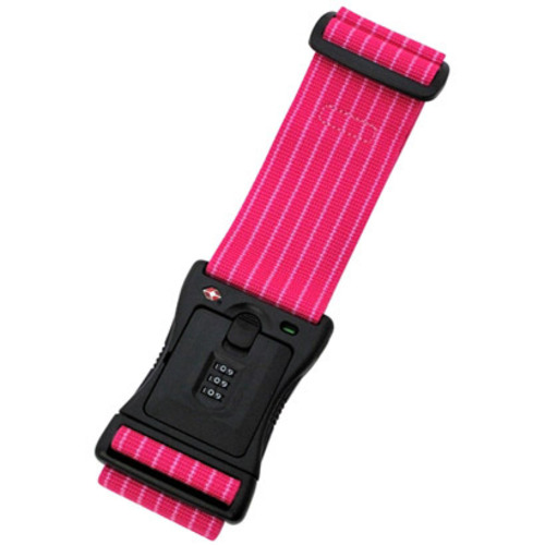 スーツケースベルト TSAタイト60 ピンク