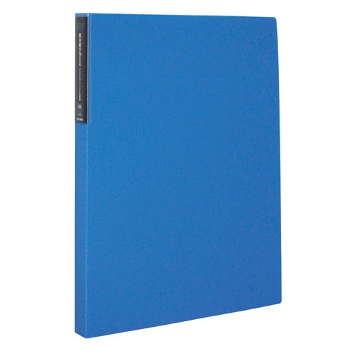 クリアホルダーエクシヴA440ポケット青×3