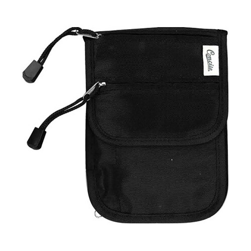 ポーチ ナイロンネック ブラック