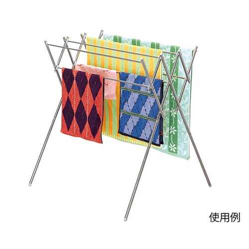 伸縮ステンレス室内物干し