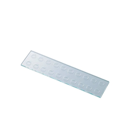 血液反応板 20ケ穴(2列) 5×75×300mm