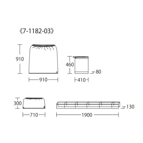 Cアーム用滅菌ドレープ10−2180EU