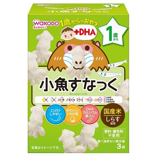 1歳からのおやつ+DHA小魚すなっく 24個入