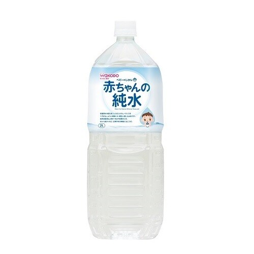 ベビーのじかん赤ちゃんの純水2L 6本入