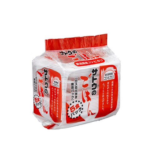 ごはん新潟産コシヒカリ5食P 200g×5 8個