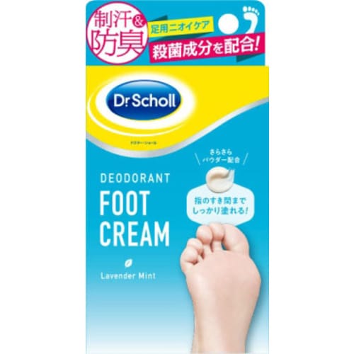 ドクターショールデオドラントフットクリーム