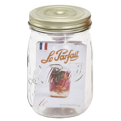 ル パルフェ ダブルキャップジャー 1L
