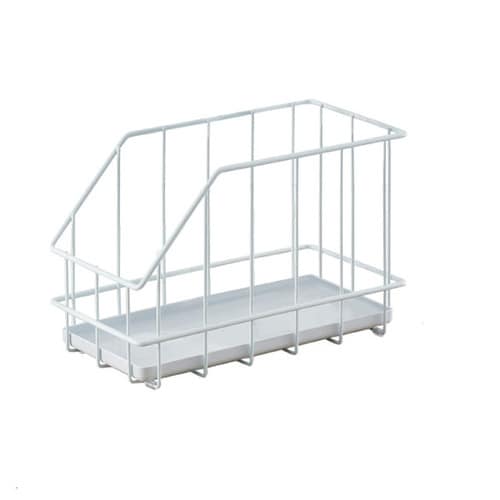 洗面下ワイヤーボックス15cmタイプ ホワイト