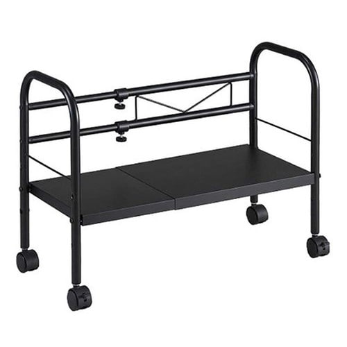 デスク下フリーラック 伸縮タイプ ブラック