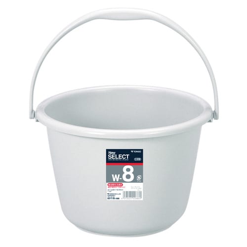 セレクトバケツ W−8 グレー