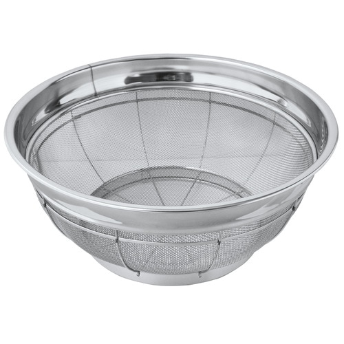 弁慶 18−8ステンレス 浅型ざる 43cm