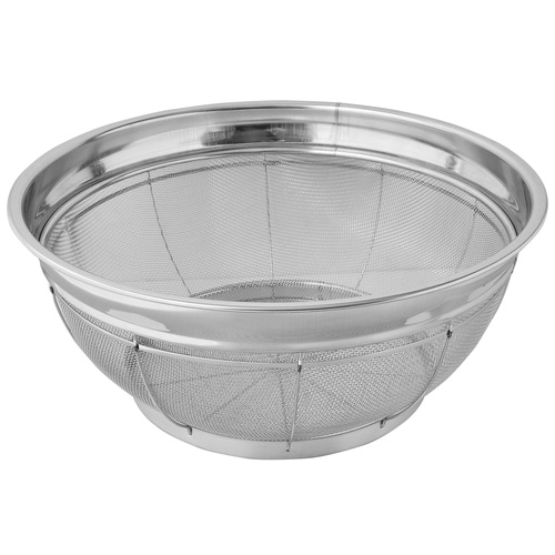 弁慶 18−8ステンレス 浅型ざる 46cm