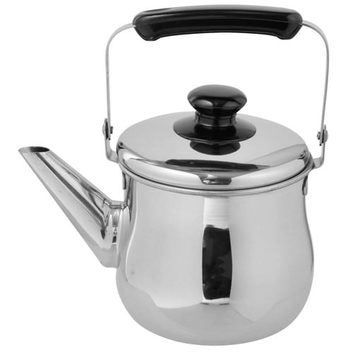 ステンレス 広口ケトル 1.0L 茶こし付き