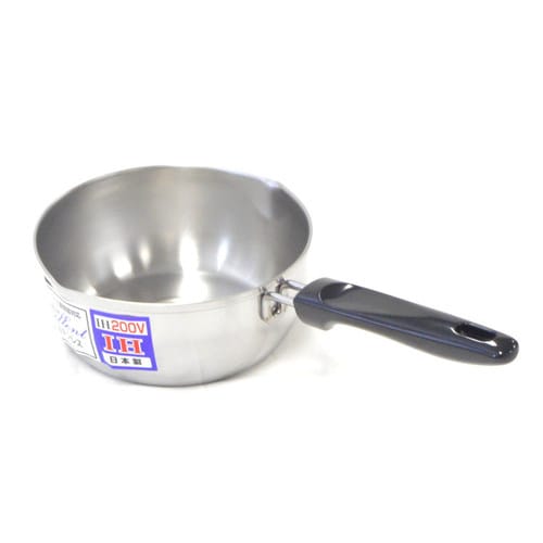 IH調理器対応 ステンレス行平鍋 16cm