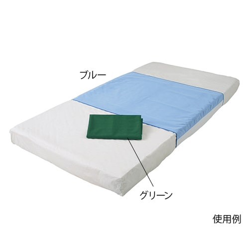 耐熱耐久ソフト速乾防水シーツ 業務用 ブルー