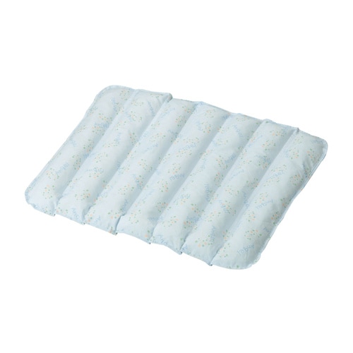 通気ビーズクッション マットタイプ ブルー