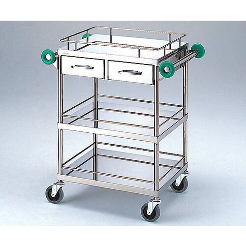 回診車(引出2個) (3段) 900(1090)