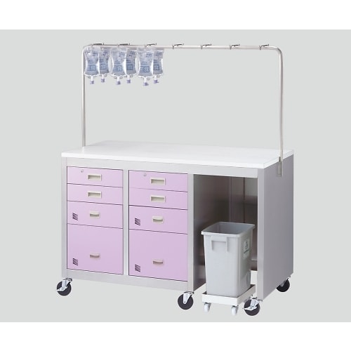 アルティア 点滴処置車 2列両引出し