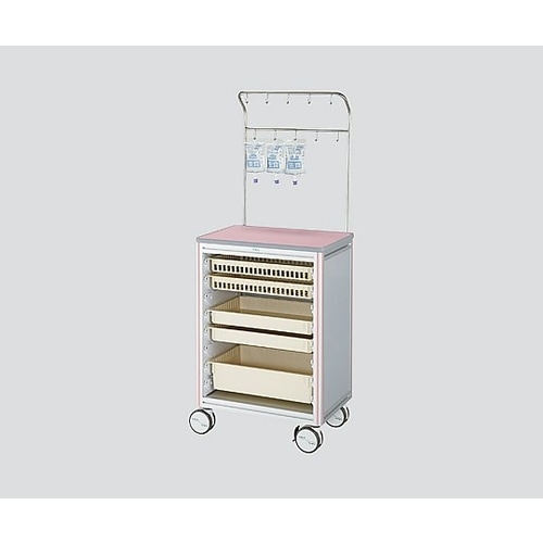 ヨーロピアンカートII 点滴処置車 ピンク