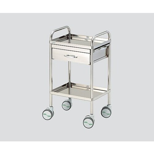 収納テーブル付枠付回診車 SYT4535W