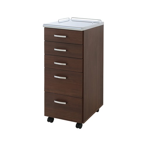 デンタルワゴン 350×420×860 ブラウン