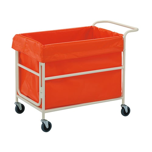 リネンカート(台車型) ブラッドオレンジ