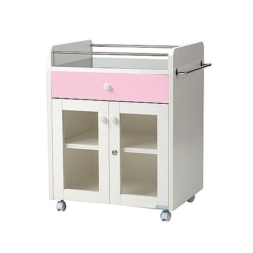 シングルメディカルワゴン ピンク