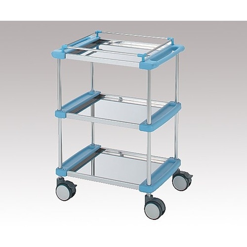 回診車 引出無 3段ピンク 640×450×909