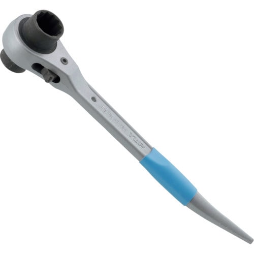 アルミショートラチェットレンチ 17X19mm