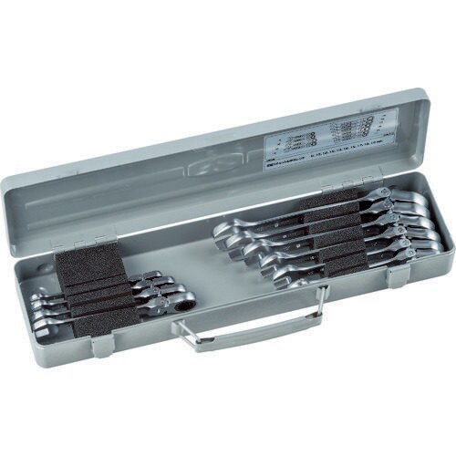 TONE 首振ラチェットめがねレンチセット10p