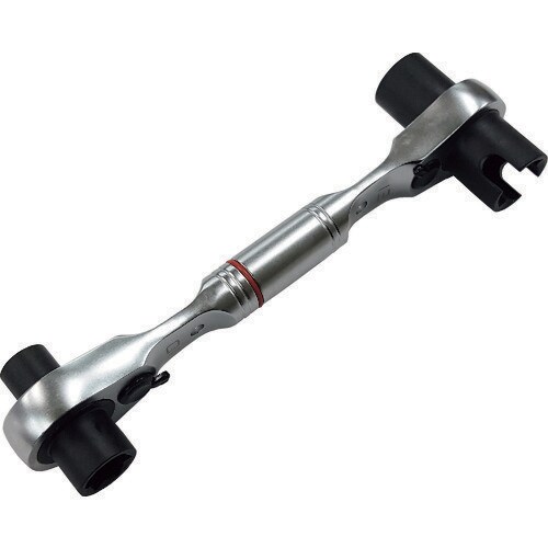 ミツトモ 6機能スイベルグリップノンスリップレンチ