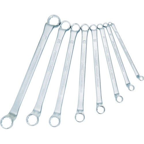 両口めがねレンチセット(75度ディープオフセット)