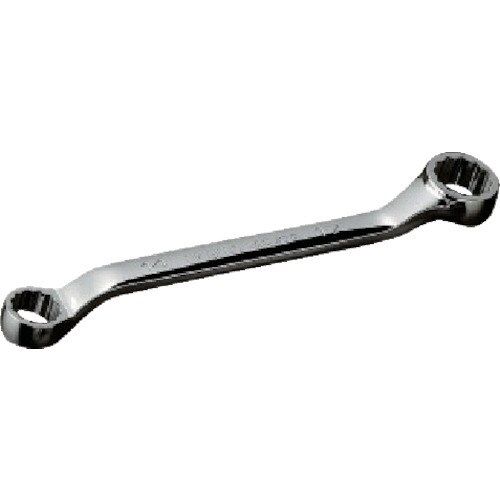 45°X6°ショートめがねレンチ 13×15mm