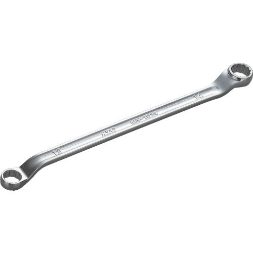 45°×6°ロングめがねレンチ 17×19mm