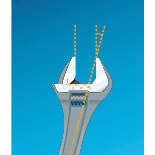 バーコ モンキーレンチ 208mm