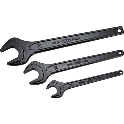 ASH 丸形片口スパナ強力タイプJISH115mm