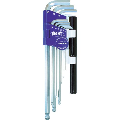 エイト 六角棒スパナテーパーヘッドTLS9NP