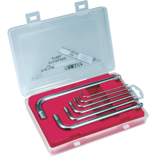 六角棒スパナステンレス製セミロングセット VS7C