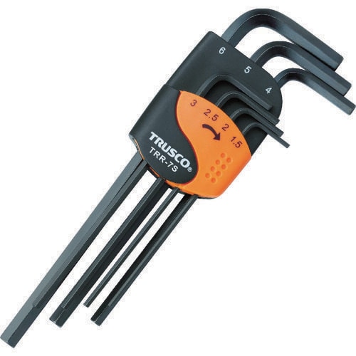 TRUSCO六角棒レンチセット標準タイプ7本組