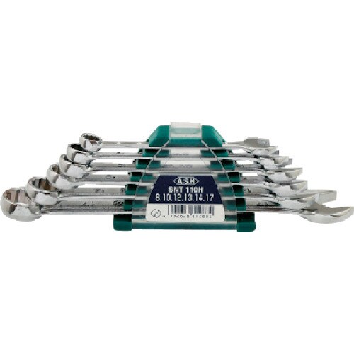 ASH コンビネーションスパナセット6本組