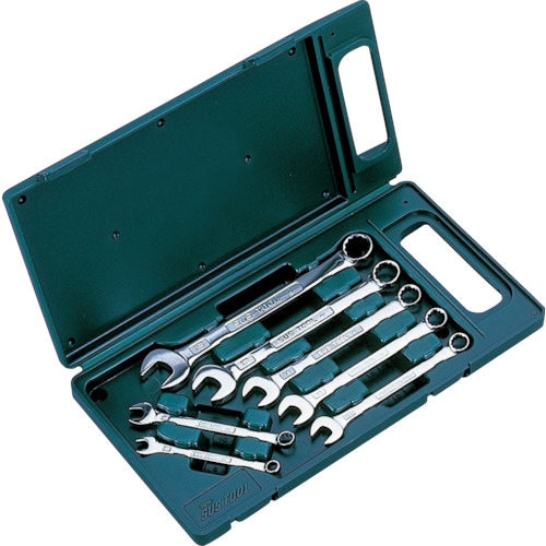 SUSコンビネーションスパナセット 7pcs