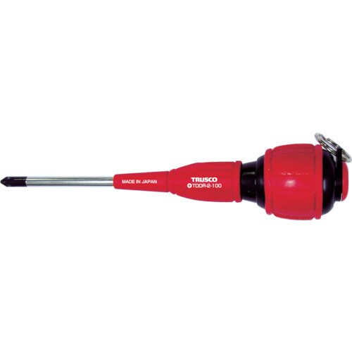 TRUSCO 落下防止電工ドライバー +2X150