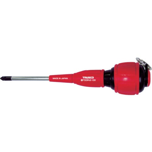 TRUSCO 落下防止電工ドライバー +2X200