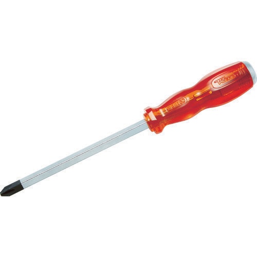 TRUSCO 樹脂柄ドライバー +2×100